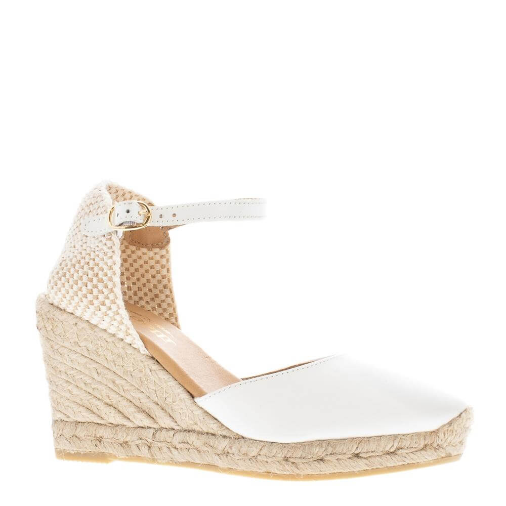 White best sale espadrilles wedge